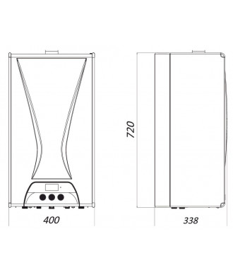 На фото Gas boiler Hi-Therm PRIME