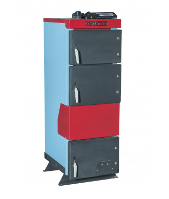 На фото Solid fuel boiler Hi-Therm GRIFON