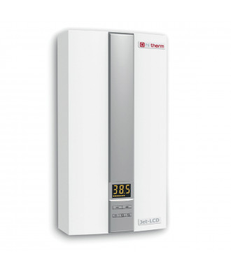 На фото Electric water heater Hi-therm JET-LCD 18/21/24